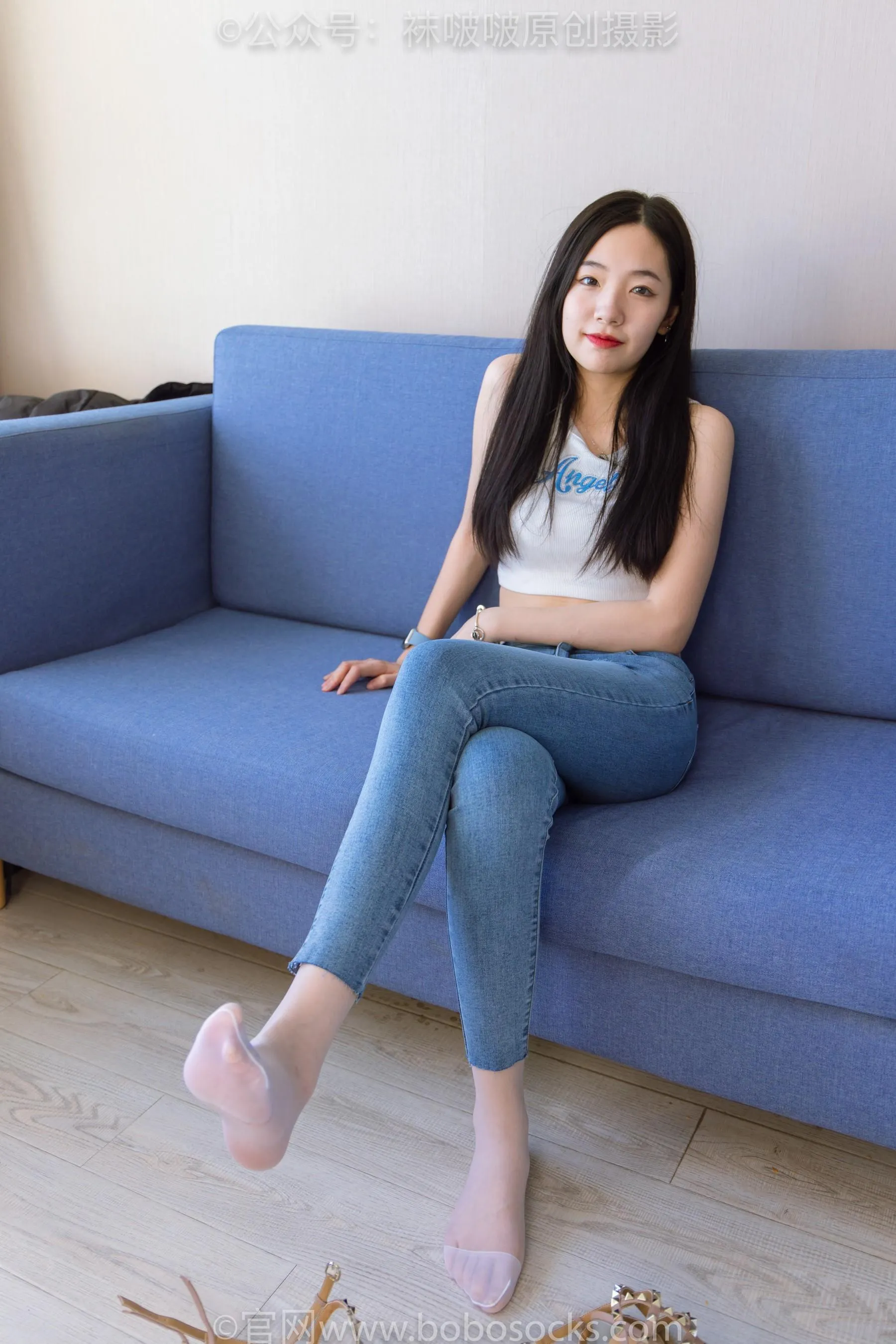 [BoBoSocks袜啵啵]NO.201 小甜豆-高跟鞋、白丝 [87P]插图1